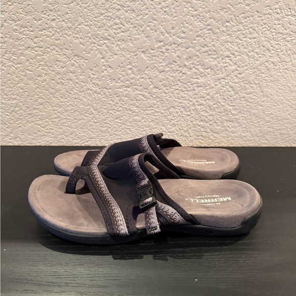 Merrell Black Charcoal Performance Footwear Sandals - Picture 5 of 11